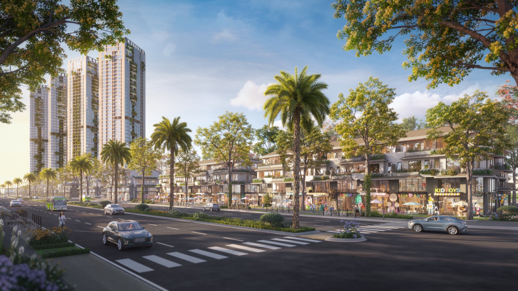 Nhà phố đại lộ 40m