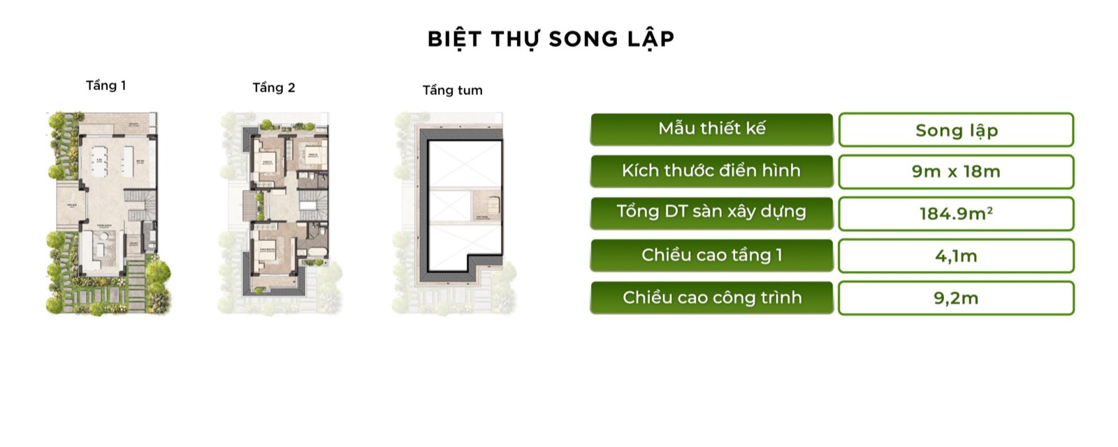 Biệt thự song lập — hình 7