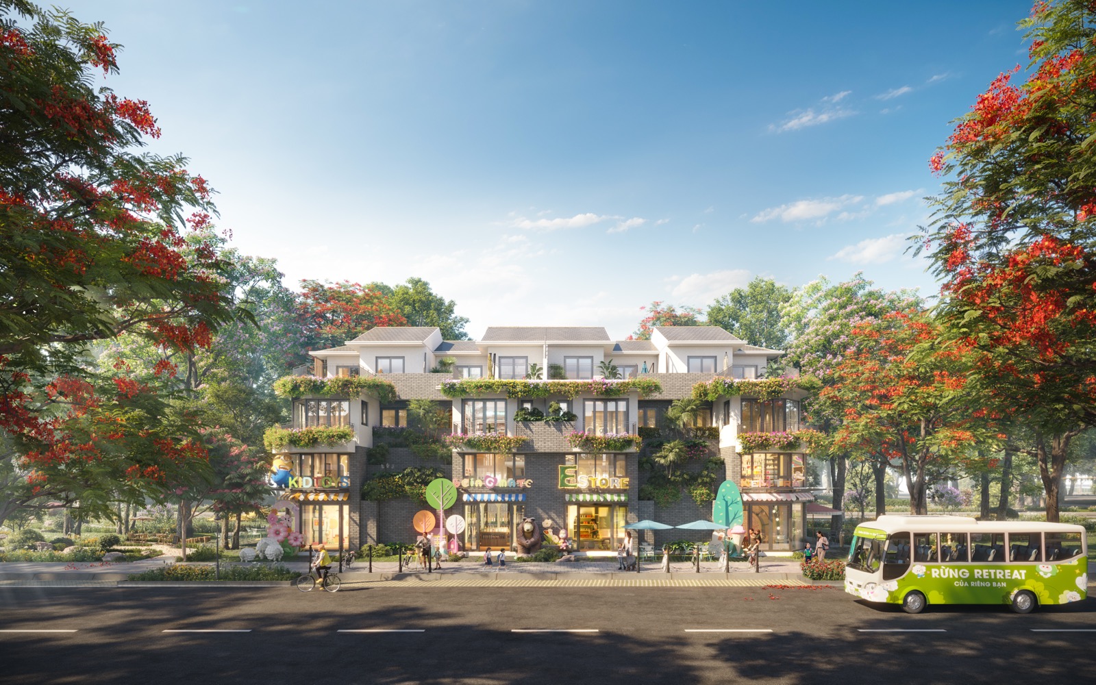 Nhà phố đại lộ — hình 1