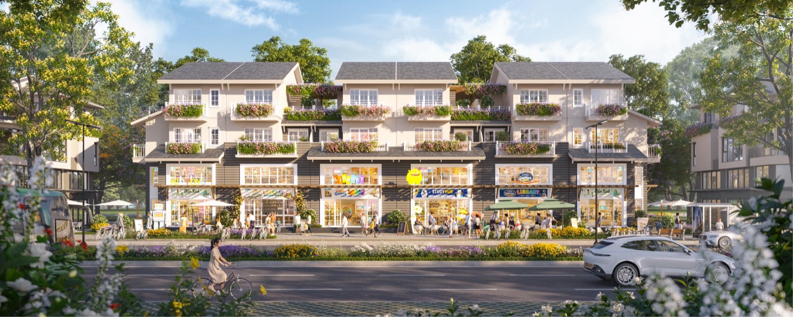 Nhà phố đại lộ — hình 4