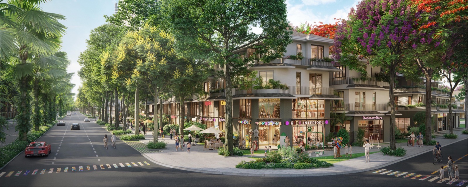 Nhà phố đại lộ — hình 8