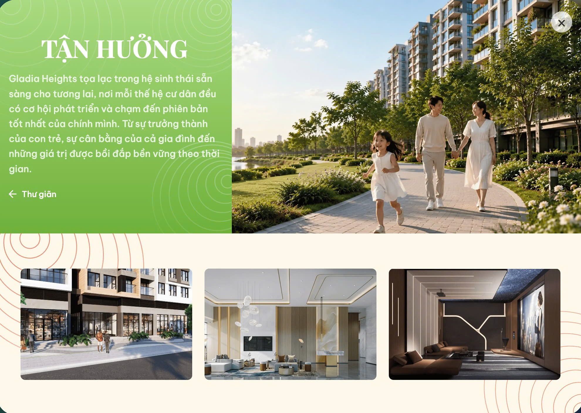 Thư giãn cầu gỗ hồ tràn