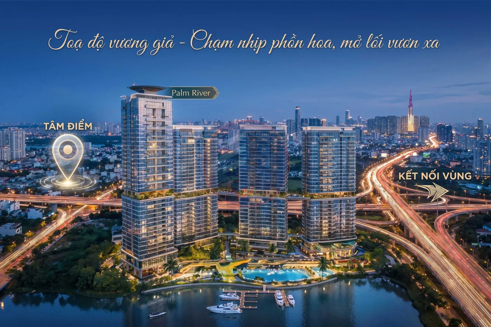 Bản đồ vị trí & kết nối vùng Palm River