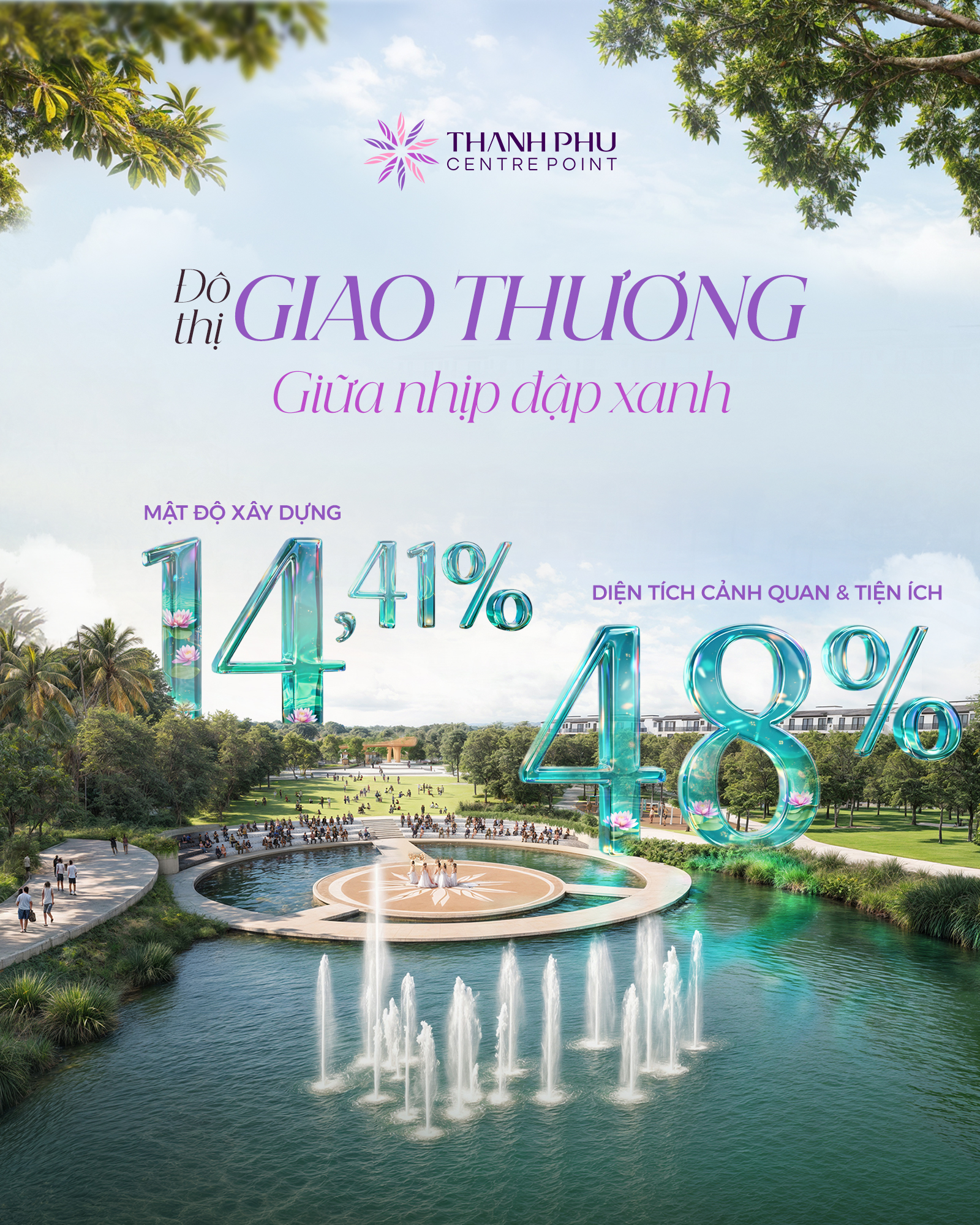 Mật độ tiện ích 48%